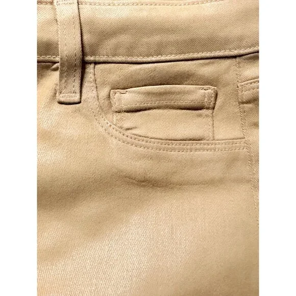 L’AGENCE Metallic Sand Coated Jeans Size 26 - Picture 6 of 16